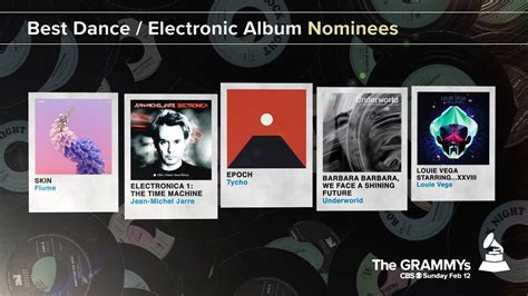 best dance/electronic album